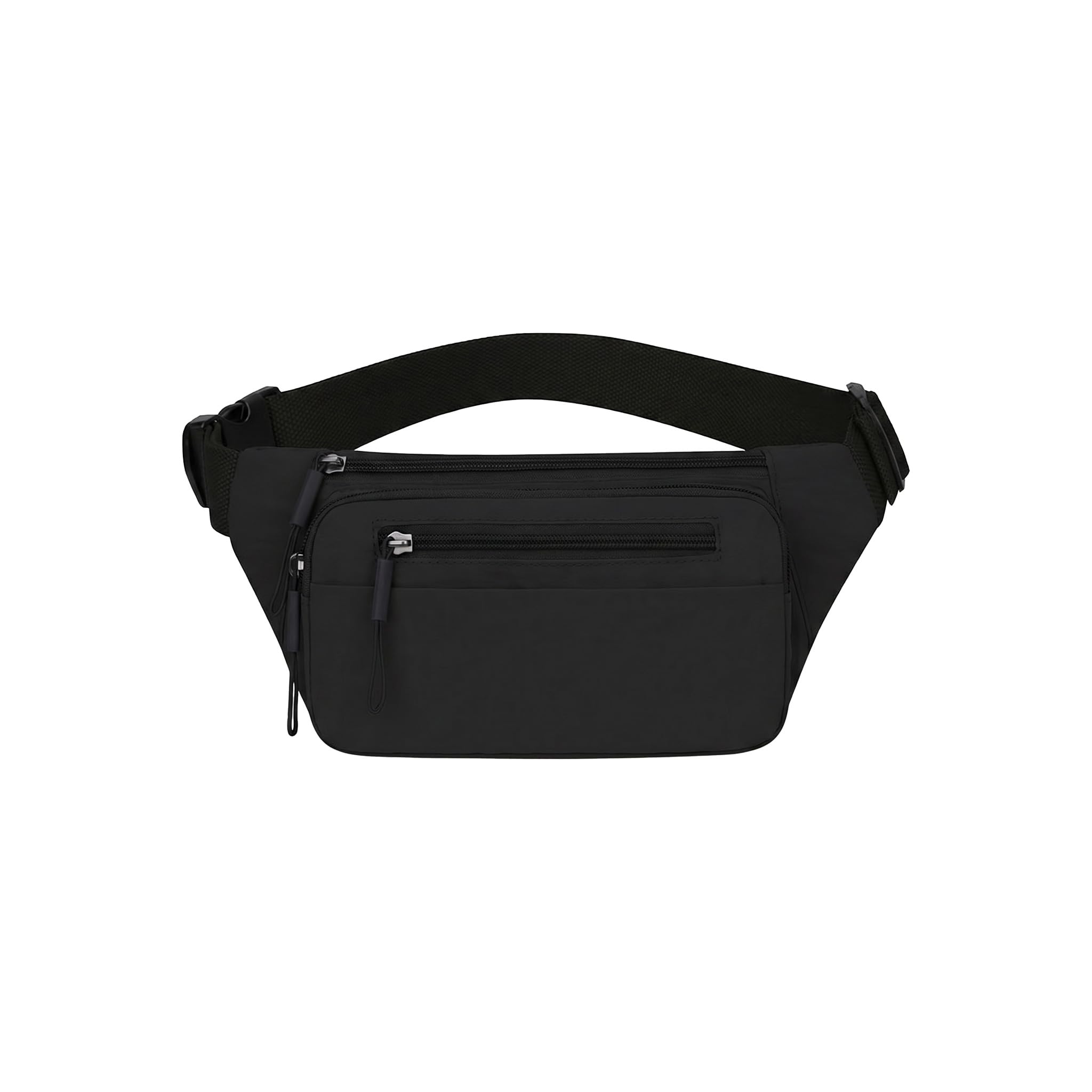 Bum Bag, 28x14cm, Waterproof Adjustable Fanny Pack Belt Bag(Black)
