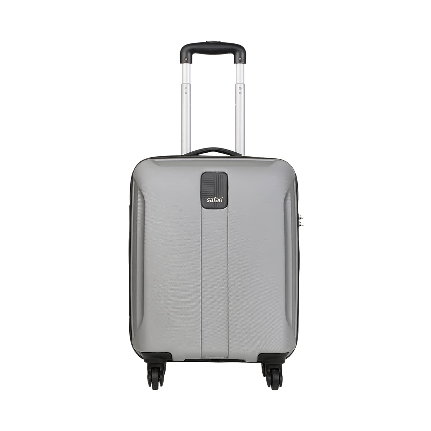 safari Thorium Sharp Antiscratch 55 Cms Polycarbonate Silver Cabin 4 Wheels Hard Suitcase, Small-picture-33