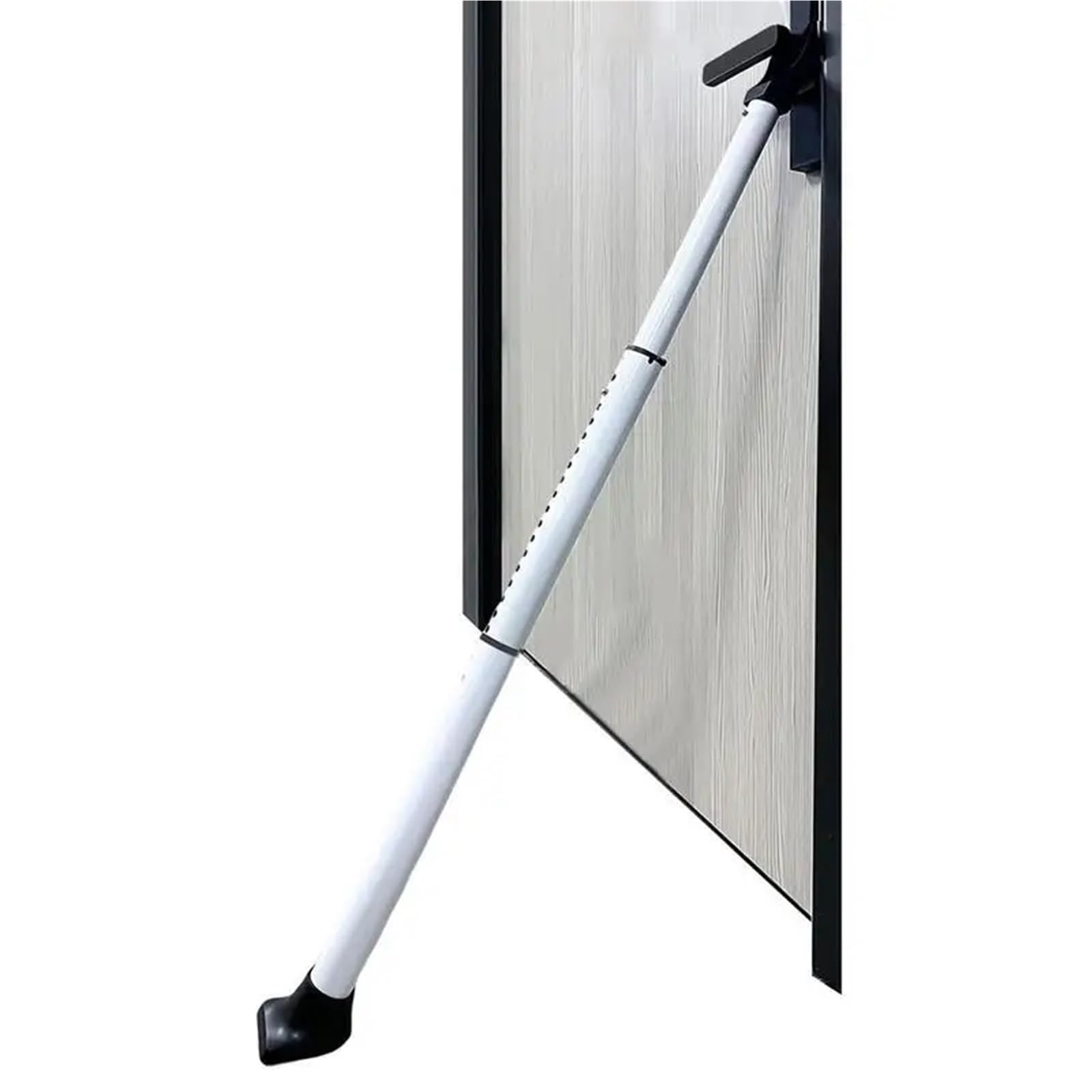 Barre de sécurité porte réglable 3 en 1, butoir domestique for portes coulissantes et d'entrée, barre antivol pour Portes