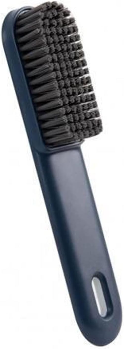 Shoe Brush Eco friendly Strong Ability Clothes Cleaning Brush for Home White Shoes Sneakers Boot Cleaner (Color : Blue)