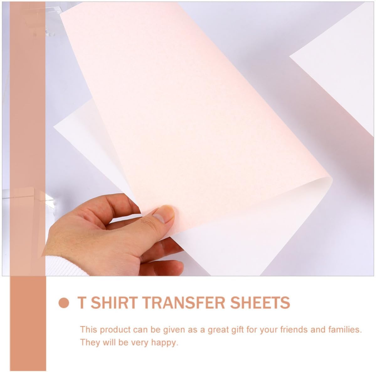Parliky 30pcs A4 Sublimation Transfer Papers for T Shirt Pattern Paper and Clothing Transfer Sheets Heat Materials Made for DIY Fabric and Hoodie Photo