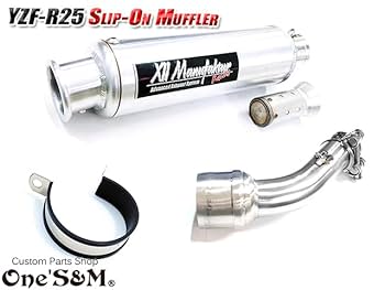 Amazon.co.jp: W2-365MF NEW YZF-R25 MT25 MT03用 マフラー