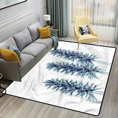 Pixxprint Robbe entspannt auf Felsen Leinwandbild 100x70 cm im Bilderahmen, Wandbild, Schattenfugenrahmen, Kein Poster