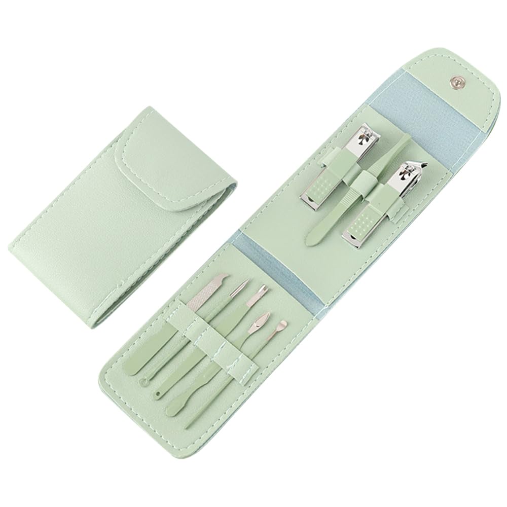Complete Manicure Pedicure Kit- Nail Clipper Set with Scissors Nail File Tweezers - Professional Stainless Steel Grooming Tools