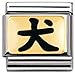 Produktbild Nomination Composable Classic STERNZ. China Edelstahl, Email und 18K-Gold (Hund Sternzeichen) 030227