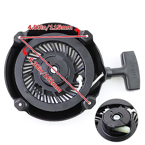KIKITE 591301 Recoil Starter Compatible with Briggs and Stratton 591301 Pull Start Assembly 693394 791670 795930 Rewind Starter #150-112 Intek Pro 5.5hp and 6.5hp Engines by KIKITE - Used condition - Image 5