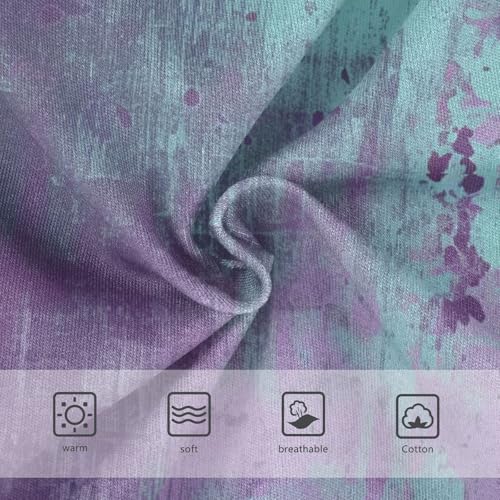 Abstract Purple Girls' Moisture-Wicking Panties Breathable Toddler Underwear for Kid in Sizes 2T,3T, 4T, 5T, 6Y and 8Y3