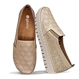 Glolily Elle Starburst Perf Women's Comfort Sneaker - Gold Metallic, 9 M