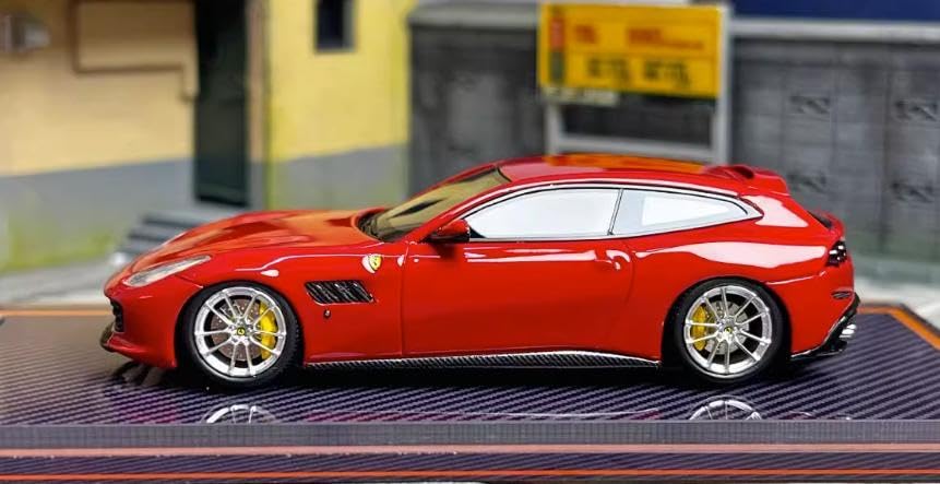 ferrari　gtc4lusso キーボックス ミニチュア　フェラーリ PK 1/64 Scale Ferrari GTC4 Lusso White Diecast Car Model Toy