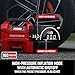 CRAFTSMAN Inflator/Vacuum/Blower 3-IN-1,Tire Inflator Portable Air Compressor with LED Light,Quiet Car Vacuum or Blower, 160 PSI for Car RV Truck,12V DC Corded and 20V DC Cordless,Tool Only