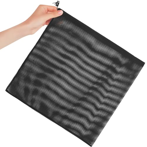 Alasum Bolsa de Malla para Bomba de Agua de Estanque, Tamaño Grande 47X47 CM, Cordón para Fácil Instalación, Adecuado para Depuradoras y Limpieza de Piscinas
