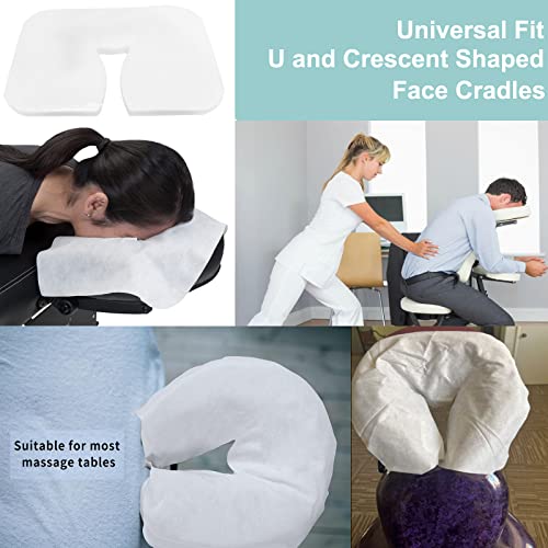 Housses jetables de coussin en U pour protéger votre table de massage