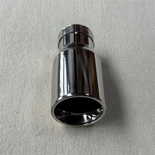 Punta universal de escape premium en acero 304 con borde rizado 4