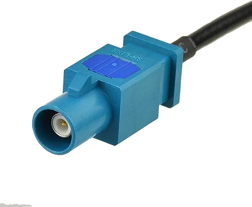 Miniatura 8 de Bingfu Fakra Z hembra a hembra cable de extensión de antena de vehículo 3.3 ft 3 pies para coche estéreo Android unidad principal navegación GPS FM