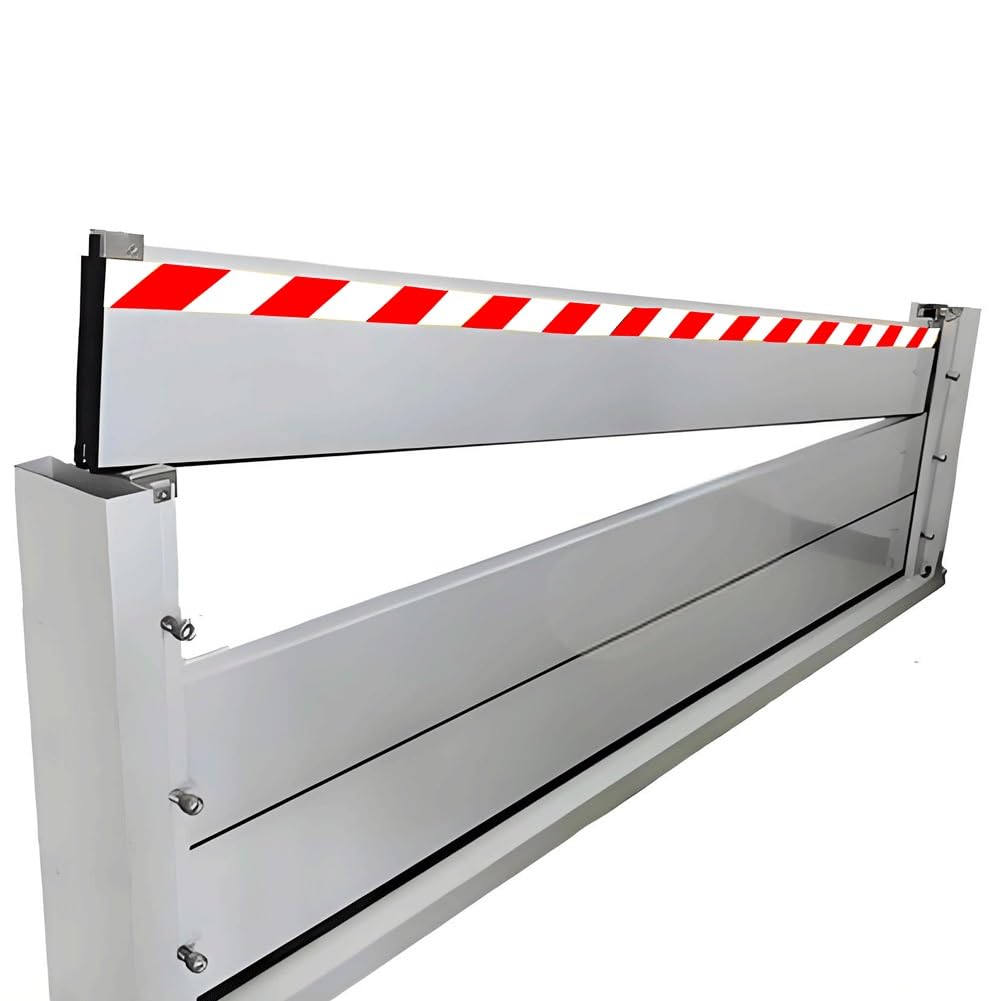 Barrera Móvil de Protección Contra Inundaciones en Puertas, Aluminio Barrera Contra Inundaciones, Barrera de Protección Contra Inundaciones Reutilizable, Barrera Anti Inundaciones Garaje YQISHI(298x80