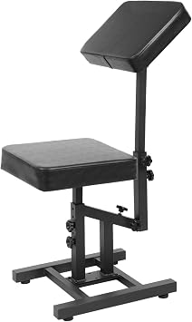 DYRABREST Tattoo Chair, Multifunctional Tattoo Studio Chair, Tattoo Armrest Stand with Adjustable Panel Height Angles for Ultimate Comfort, Perfect for Tattoo Artist (Without Wheels)