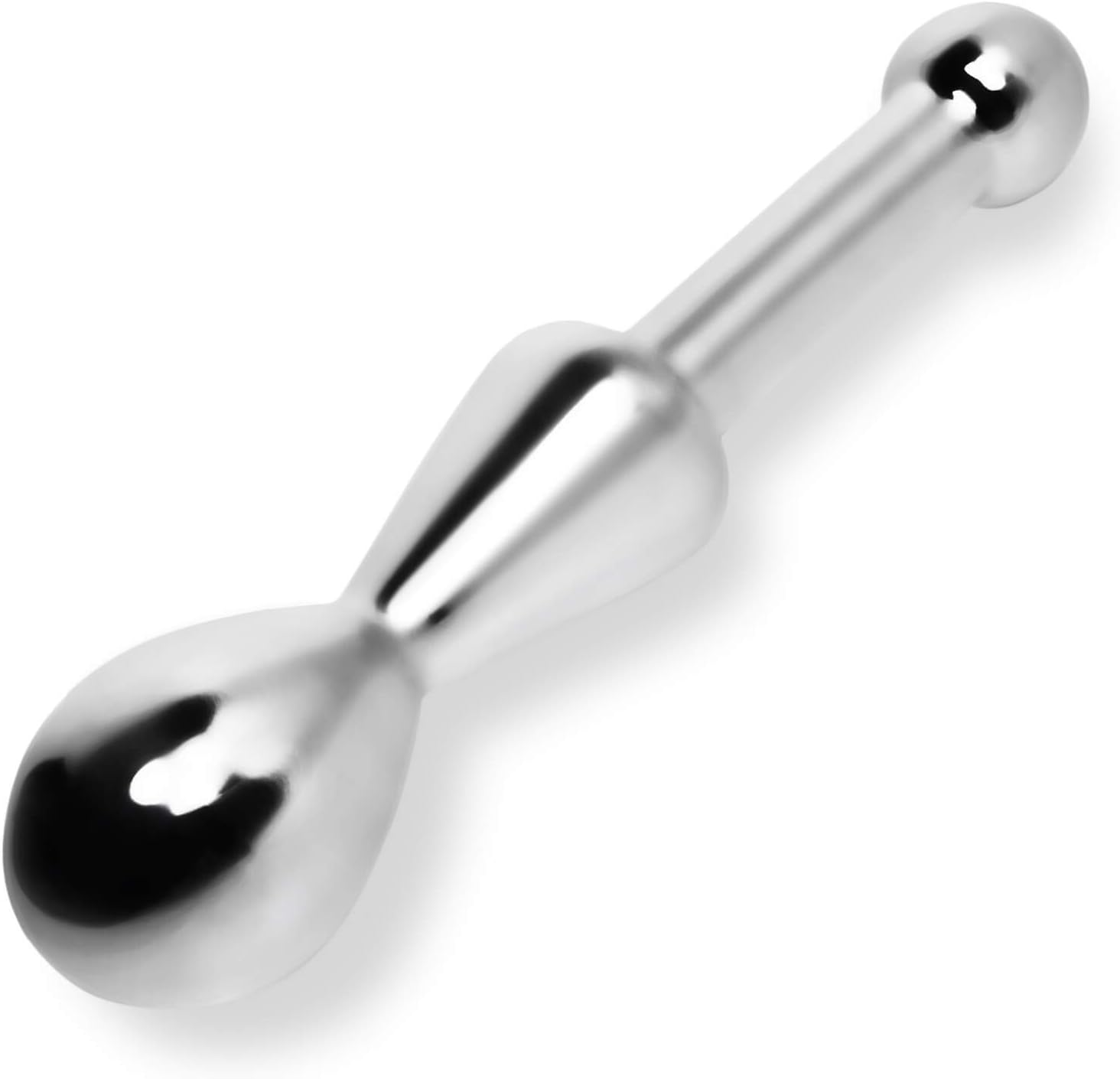Eyro Stainless Steel Dildo Kegel Exercise Wand Double Ended Heavy Pleasure Probe