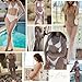 Women's Sheer Mesh Maternity Pearl Rhinestone Cover Up Pregnancy Dress for Photoshoot Summer Sexy Coverups for Swimwear Bikini White Small