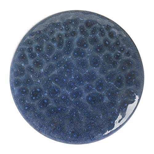 Table Passion - Plato llano (26,5 cm, 6 unidades), color azul