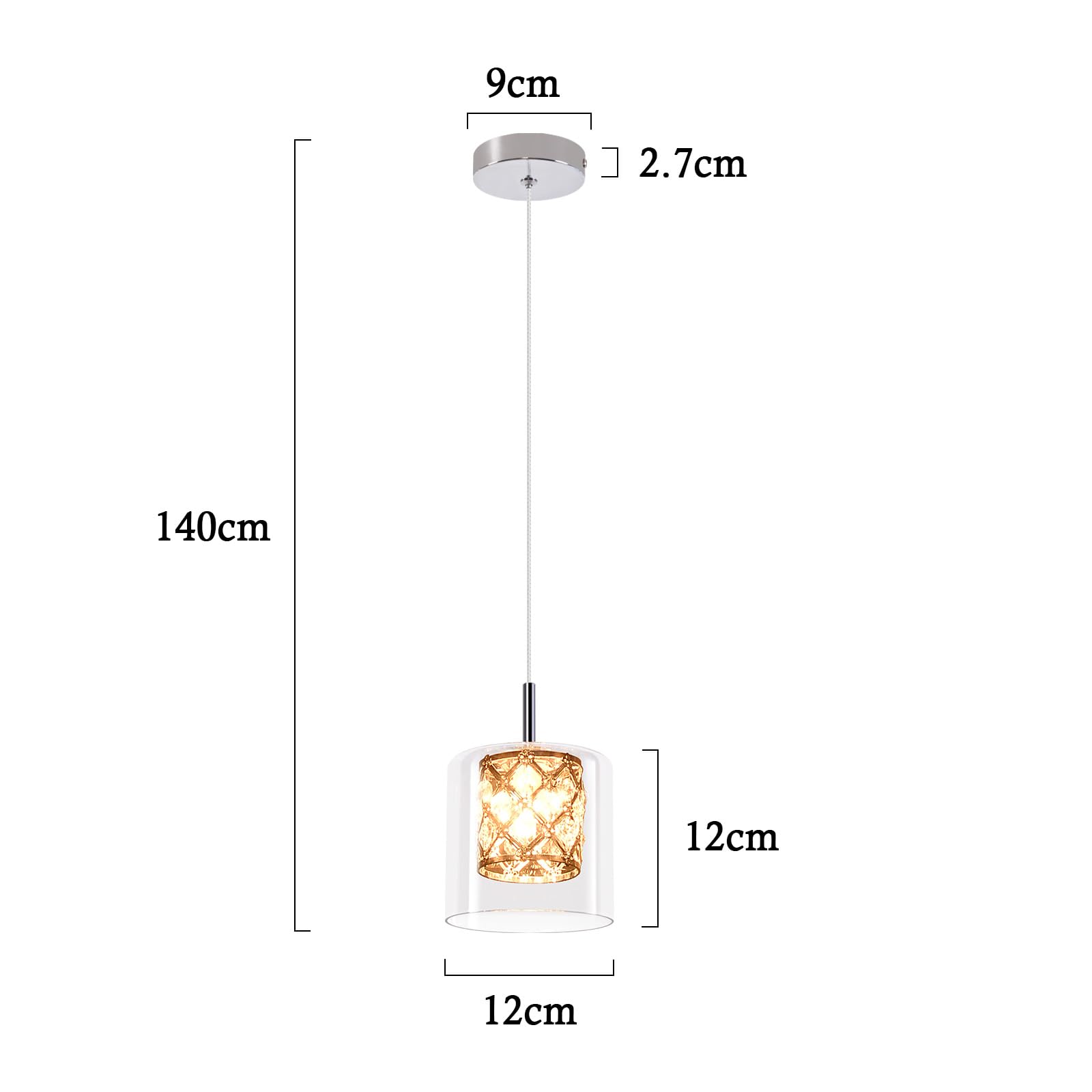 CBJKTX Pendelleuchte Esstisch Esstischlampe Glas - 4 Flammig Modern Hängeleuchte G9 Lang Esszimmerlampe 120CM Höhenverstellbar Kristall Design Hängelampe für Wohnzimmer Esszimmer ohne Leuchtmittel CBJKTX Pendelleuchte Esstisch Esstischlampe Glas - 4 Flammig Modern Hängeleuchte G9 Lang Esszimmerlampe 120CM Höhenverstellbar Kristall Design Hängelampe für Wohnzimmer Esszimmer ohne Leuchtmittel