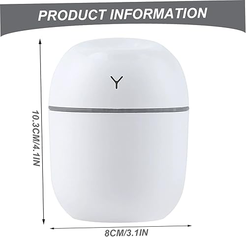 Miniatura 3 de Mini humidificador de 2 modos recargable portátil pequeño humidificador con apagado automático para dormitorio, coche, oficina, plantas, viajes y