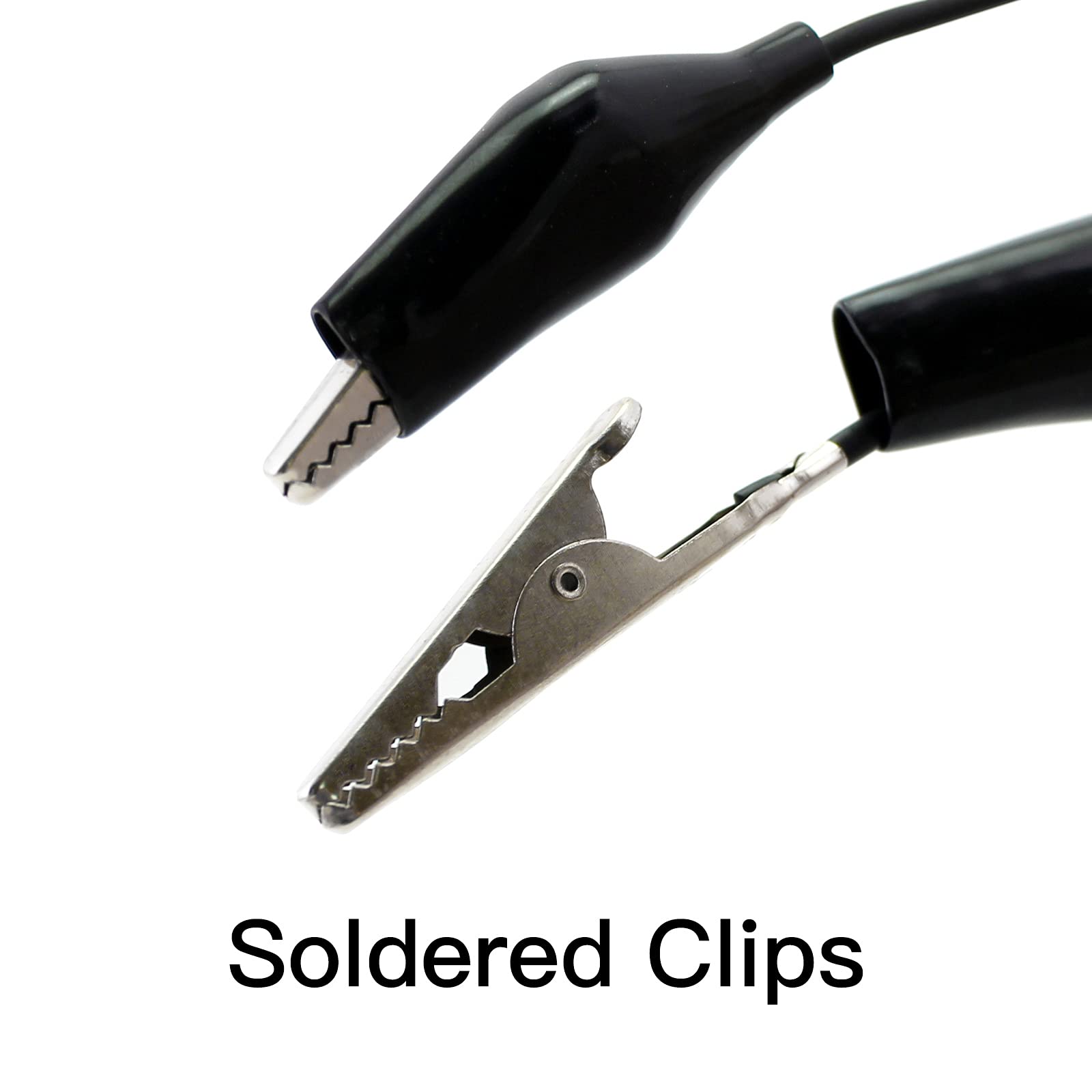 4 Groups 1M Alligator Clips Electrical, Insulated Test Leads With Alligator Clips, Stamping - View #9
