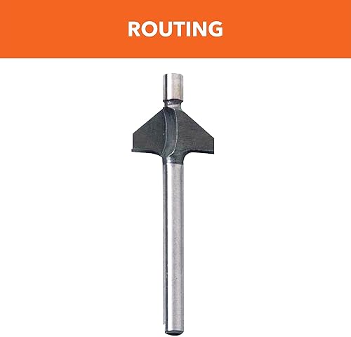 Miniatura 2 de Dremel 618 Broca de enrutador de chaflán, gris