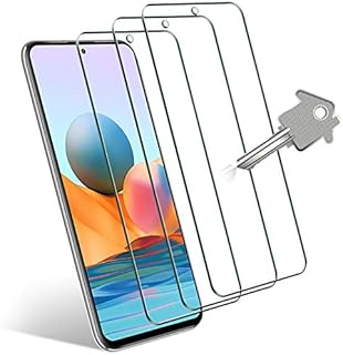 Wonantorna Compatible with Xiaomi Redmi Note 9S/9 Pro/10 Pro Screen Protector, Compatible with Xiaomi Mi 10T Lite 5G Screen Protector, Compatible with Poco X3 NFC/Poco X3 Pro Tempered Glass - 3 Pack
