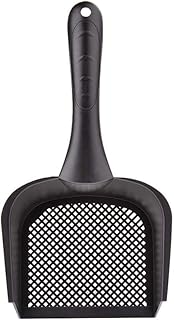 DHXYZZB Cat Kitty Litter Scoop Small Holes Fine Litter Scooper Shovel for Cat Dog Rabbits Hamster Snake Sifter Scoop PVC N...