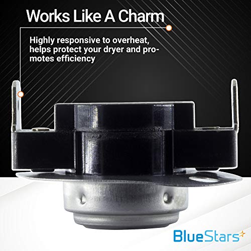 279769 Dryer Thermal Cut-Off Kit Replacement Part By Bluestars - Easy To Install - Exact Fit For Whirpool & Kenmore Dryers - Replaces 3389946 3398671 3977394 695563 Ap3094224 3390291 #TOP4