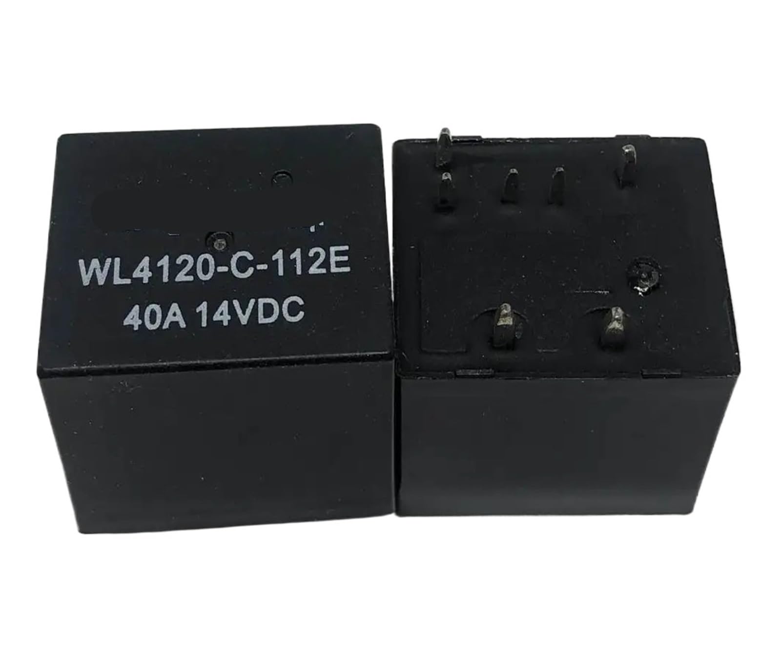 Relé automotriz WL4120-C-112E de 12V y 40A con conector de 7 pines 3