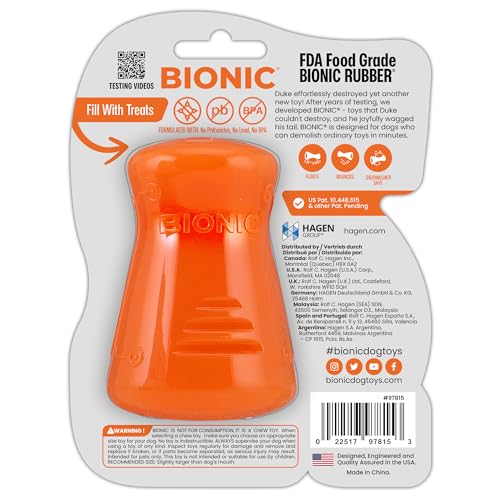 BIONIC Treat Shaker, Medium, Orange - Image 2