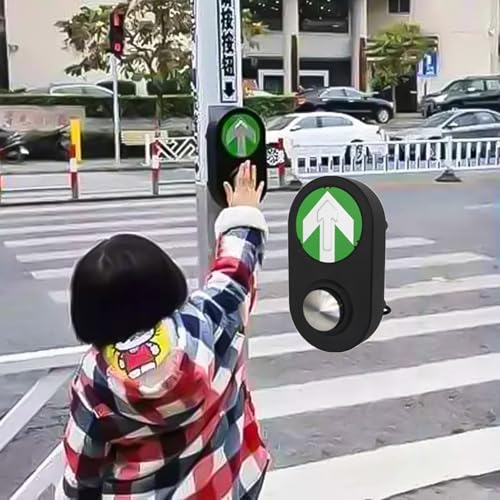 Lmekoe Crosswalk Pedestrian Push Button Traffic Signal Push Button Contactor for Safety Crossing Traffic Light