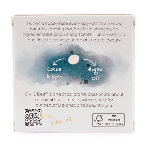 Owl & Bee - Facial cleansing bar - No added scent, natürlich - Image 3
