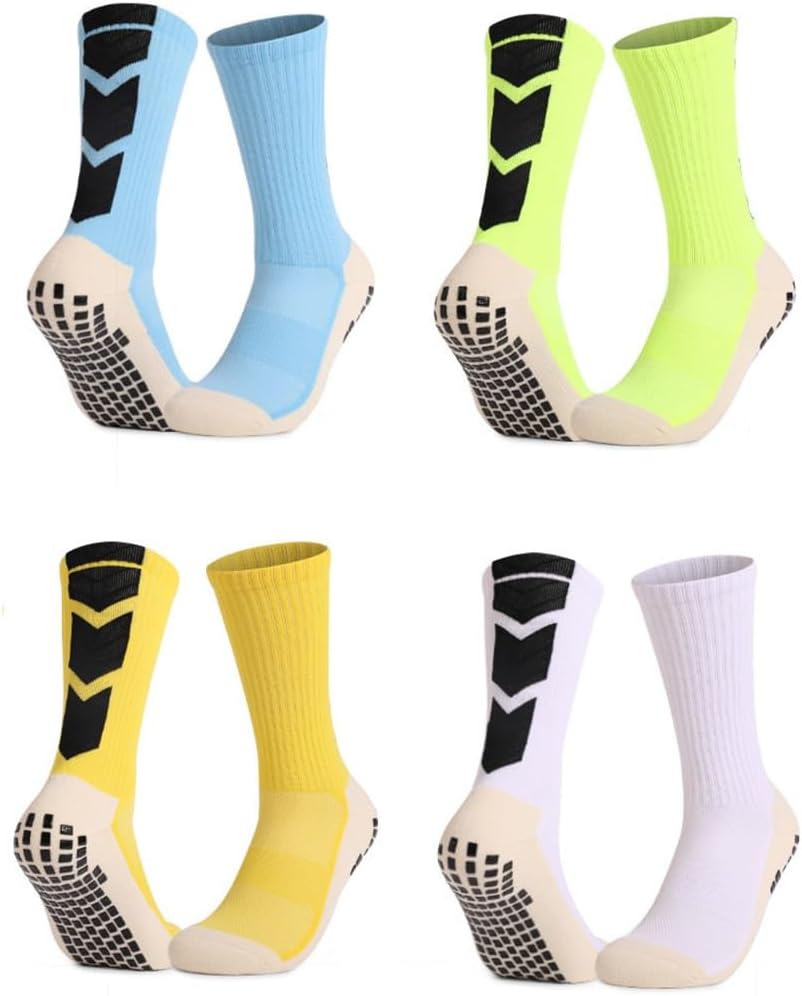 Adult Youth Football Socks Medium Length Towel Bottom Thickened Silicone Football Socks