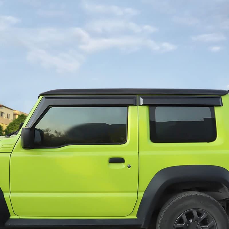 Automotive Deflettori per Suzuki per Jimny 2019 2020 2021 JB64 JB74W Auto Sole Pioggia Guard Finestra Automotive Deflettori per Suzuki per Jimny 2019 2020 2021 JB64 JB74W Auto Sole Pioggia Guard Finestra
