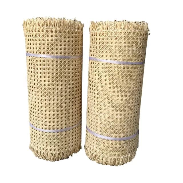 Avika Cane Weaving Mat, Cane Webbing, Rattan Cane Mesh Roll for Home Furnishing – Size 18x18inch