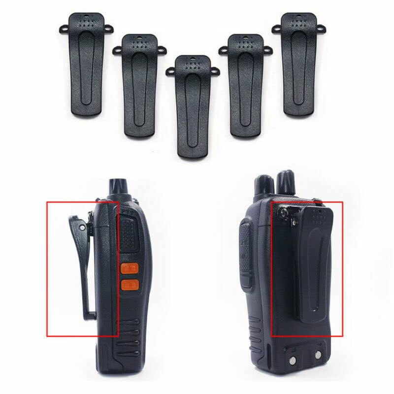 ND 5PCS Walkie Talkie Belt Clip for Retevis
