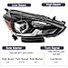 Bincmay Headlight Assembly Compatible With 2016-2019 Nissan Sentra 16 17 18 19 Sentra with DRL Headlamp Replacement Parts (Right Side)