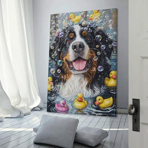 Affiche de bouvier bernois fournitures de décoration d'anniversaire