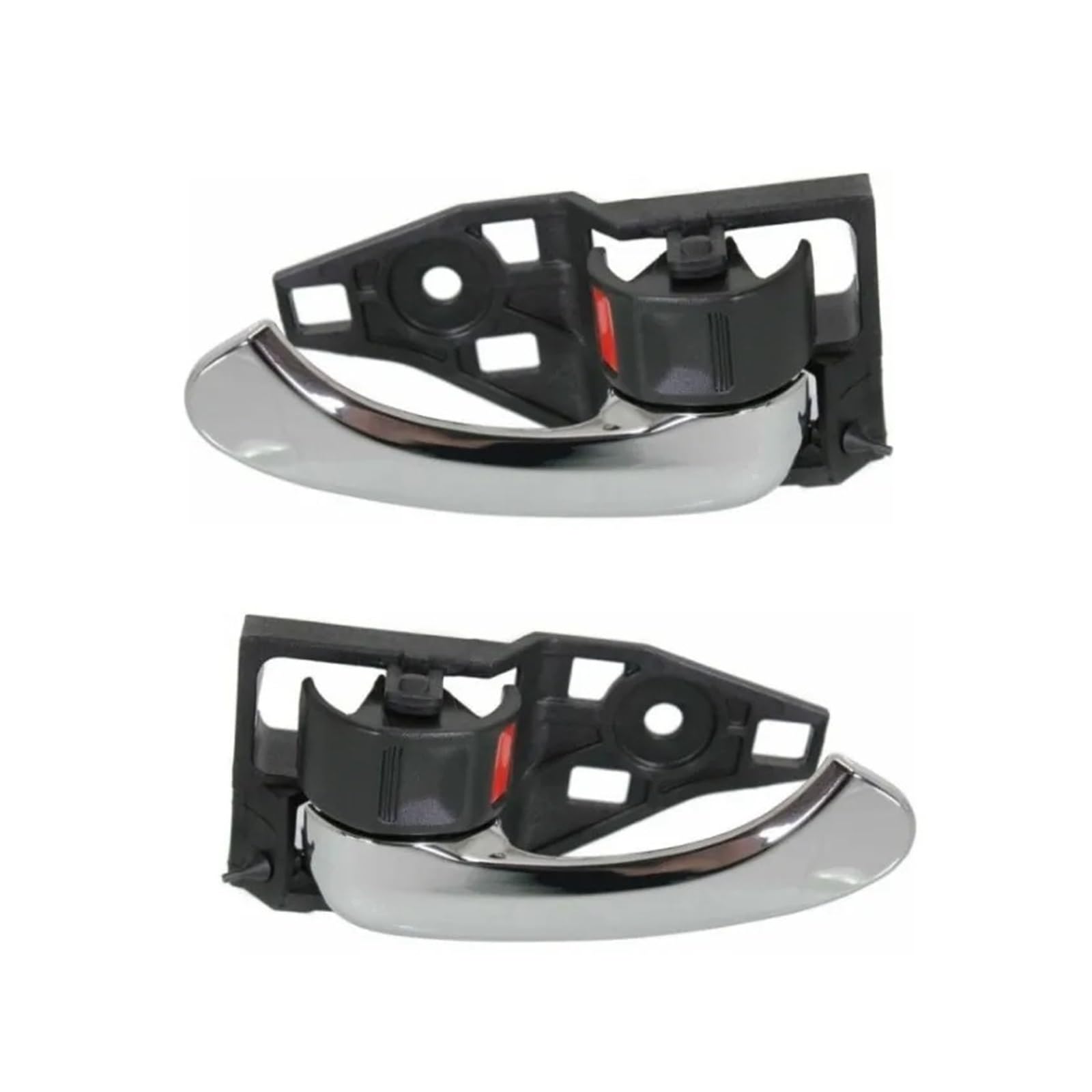 Poignée porte noir habitacle Camry 2006-2011 paire de remplacement intérieur