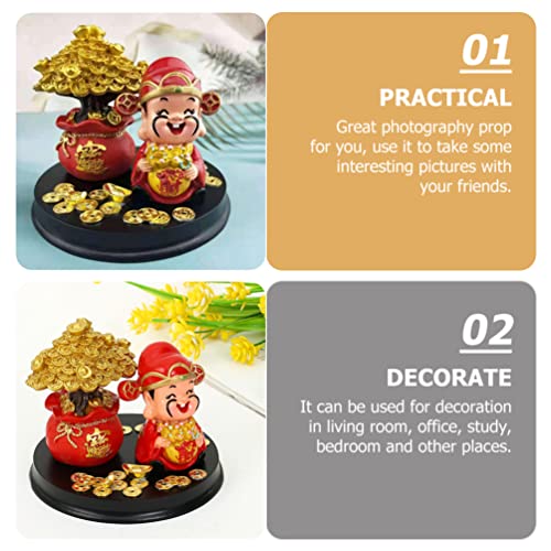 Lifkome Wencaishen Caishen Feng Shui Decor Zhao God Of Wealth God Of Fortune Feng Shui Shen Statue Feng Shui Shen Statue Caishen Feng Shui Gift Chinese New Year #TOP2