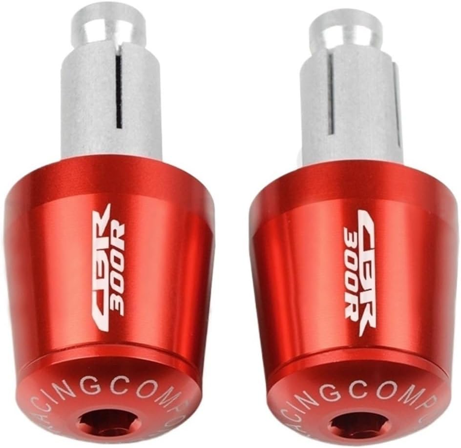 Motorcycle Handlebar Grips End Cap End Plug Compatible with Hon Da CBR300R/CB300F/FA CBR CB 300R 300F 2014-2019 Grips Bar Ends