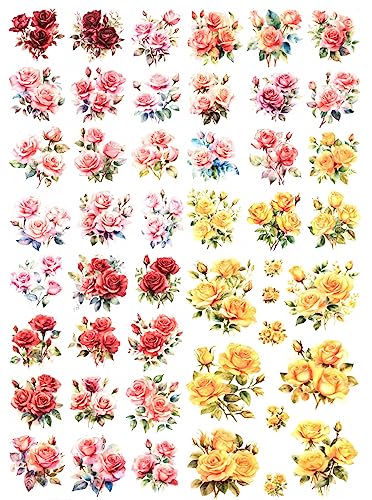 Josys Bastelmärchen Rosen Reispapier A4 RE3676
