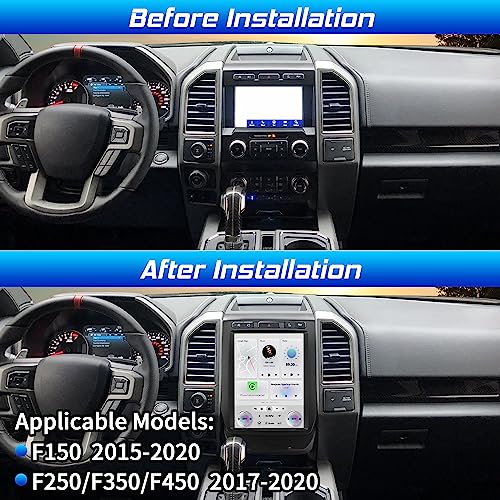 Radio Cidava F150 12.1 pulg Android para Ford F150 miniatura 2