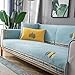 Chaise Longue Sofa Cover Fodera per Divano da Cucina/Salotto,1/2/3/4 posti Copridivano Ricamato,Fodera per Cuscino Universale Antiscivolo-Azzurro_Federa da 30 * 50 cm