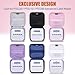 LTGEM Case Compatible with Brother P-Touch PTD220 / PTD210 / PTD200 Home/Office Everyday Label Maker, Purple(Case Only)