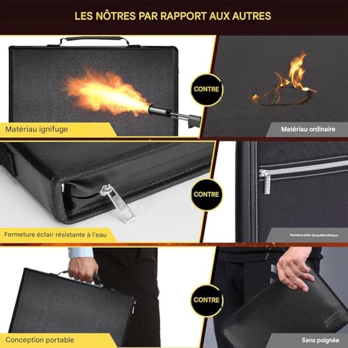 Organisateur de documents pour le bureau équipé de compartiments flexibles - 4
