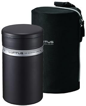 Asbel stainless steel thermal lunch box bag with "lantus BS" black HLB-B1040N