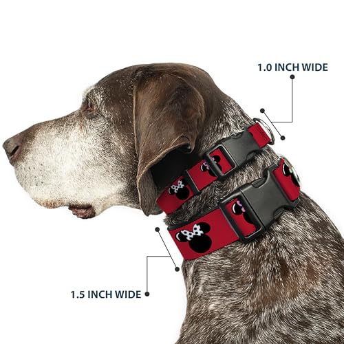 Collar Minnie Mouse de lunares para paseos urbanos y parques con tu perro 3